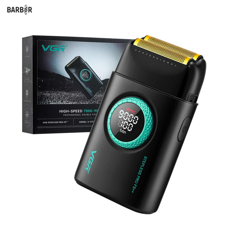 ماشین اصلاح وی جی آر مدل V-377 با تکنولوژی برش مستقیم و استیل ضد زنگ