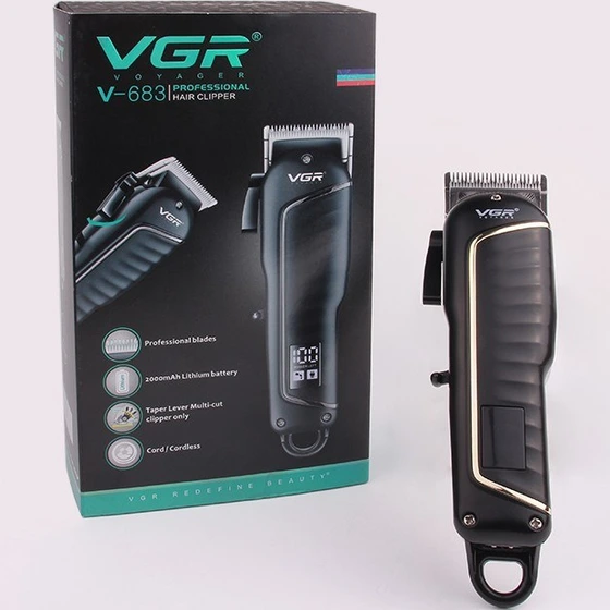 ماشین اصلاح وی جی آر مدل V-683 با تکنولوژی برش مستقیم و استیل ضد زنگ