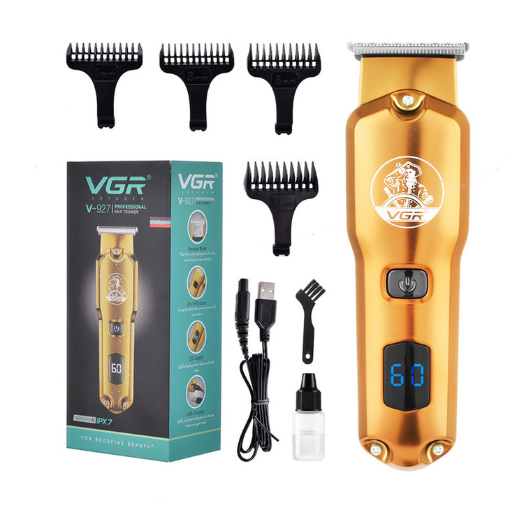 ماشین اصلاح وی جی آر مدل V-927 ضد آب با تکنولوژی برش مستقیم