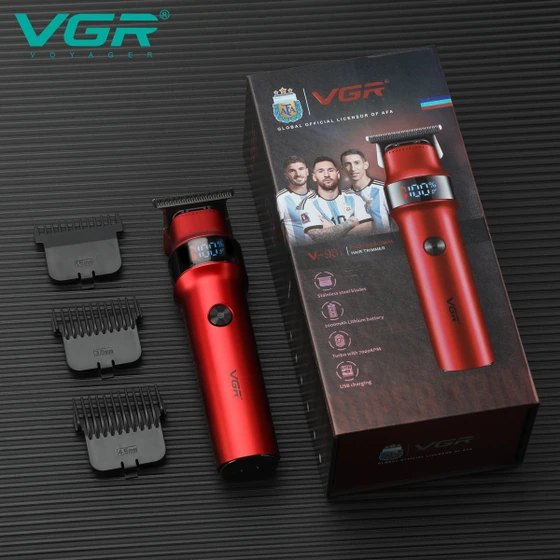ماشین اصلاح وی جی آر مدل V987 با تیغه سرامیک