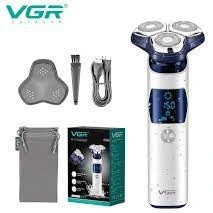 ماشین اصلاح وی جی آر مدل V-328 سه تیغ ضد آب با برش چرخشی